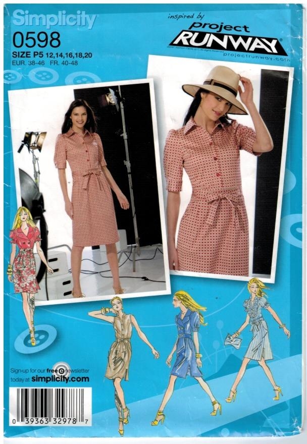 project runway dress patterns Project Runway: There's a Pattern Here