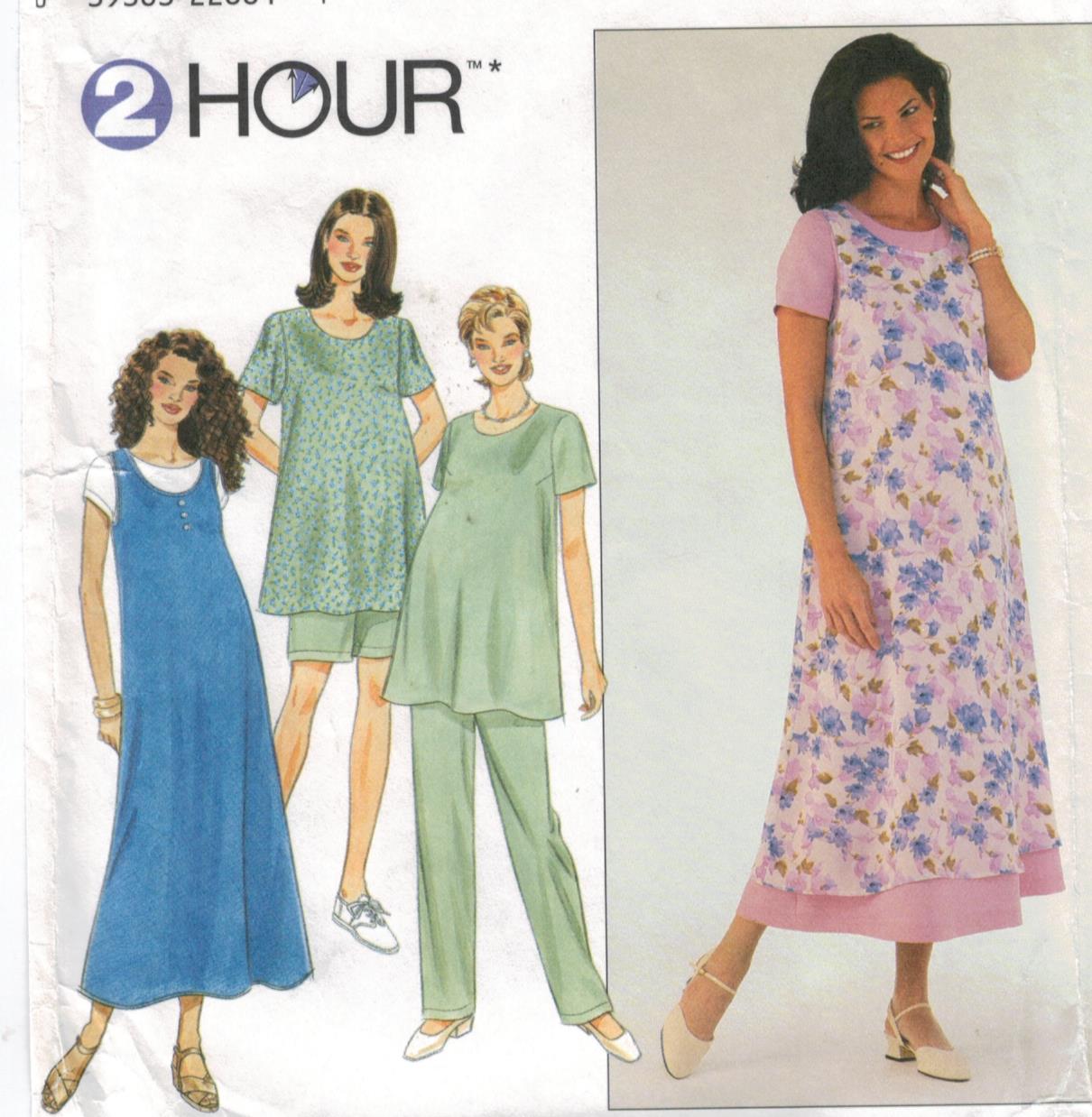 maternity dress sewing pattern Burda 6557 Misses' Maternity Dress
