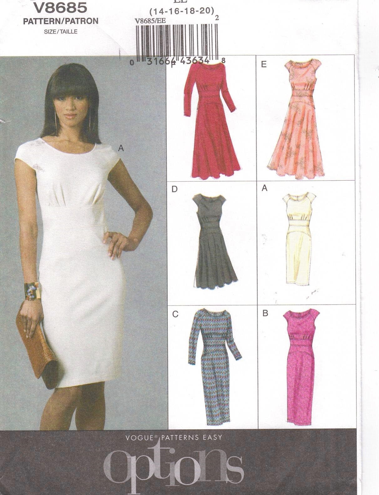 sachin and babi light blue dress McCall Pattern Misses'/Misses' Petite Dress-F5 (16-18-20-22-24) main image 0